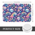 thumbnail image 2 of Kdxio mushroom Skull rainbow color,16" x 24", Non-Slip Front Door Mats,Outdoor Welcome Mat Washable, 2 of 9