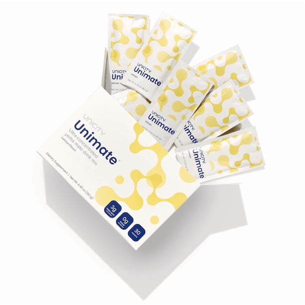 Unicity Unimate Natural Lemon Flavor (30 Sachets) - Walmart