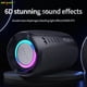 thumbnail image 1 of ZEALOT S61 Black High Power Wireless Bluetooth Speakers Portable Column For Computer Subwoofer Boom Box Music Center FM Radio Colorful., 1 of 5