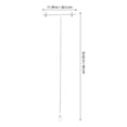 thumbnail image 2 of FUTUREORYY Poster Board Holder Table Display Stand Multi Plastic Adjustable Height Retailers 1Pack, 2 of 8