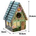 thumbnail image 2 of Outdoor Bird Houses Hand-Painted Birdhouses for Outdoor Hanging Bird Feeders House, Decorative Bird Nest for Garden Indoor Gift, Bird House, 2 of 12
