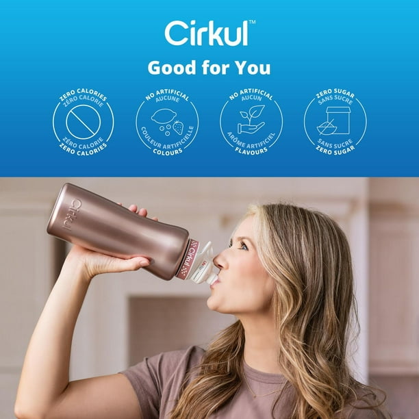 SLEILIN 32oz Cirkul Water Bottle Sleeve - Neoprene Insulated Cover With Handle, Wild Flower Print, Fits Plastic & Stainless Steel Bottles