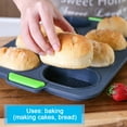 thumbnail image 3 of Non Stick Bread Tray,  Silicone with Cutout Design, Suitable for Ovens and Microwaves, 3 of 8