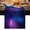 Blue, variant on Starry Sky Table Runner 72 Inches Long, Modern Rustic Blue Purple Ombre Star Night Kitchen Coffee Dining Table Decoration for Home Party Birthday Wedding Home Decor 13x72 Inches