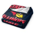 thumbnail image 2 of Illinois State University Logo Fleece Blanket, Very Soft Microfiber Flannel Blanket for Couch Warm and Cozy for All Seasons, 2 of 6