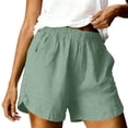 thumbnail image 6 of ByworldtasicNo Boundaries Women's Shorts Lightweight Summer Casual Elastic Waist Comfy Shorts Lounge Beach Bottom Shorts, 6 of 7
