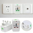 thumbnail image 1 of Klonfd Universal Worldwide Adapter Socket UK EU Plug Adaptor Travel Wall AC Power Option, 1 of 6