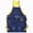 Blue and yellow, variant on POYOGA Women Men Jean Bib Apron for Cross Back Adjustable Strap Vintage Washed Denim Work Apron with Pockets for Hair Stylist B