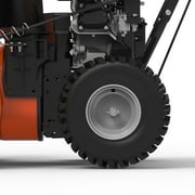 YARD FORCE 26 Dual-Stage Gas Snow Blower, 208cc Briggs & Stratton Engine, Electric Start, Heated Grips, 6 Speeds, 40-ft