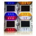 thumbnail image 4 of WHAMVOX Solar Road Stud with Automatic On Off Function 1Pcs Metal Round Driveway Solar Lights 10.6x9.5x2.2in, 4 of 8