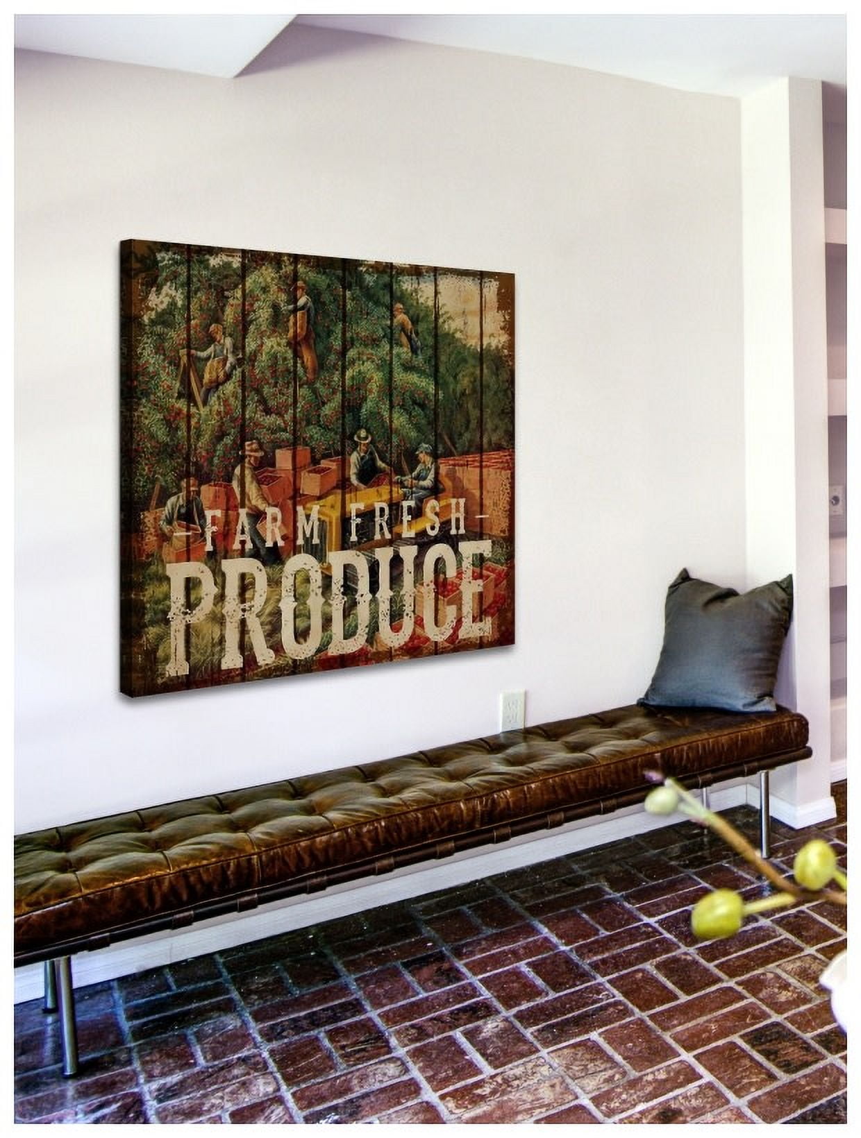 Marmont Hill "Franklin Farmers Market" Painting Print on Canvas