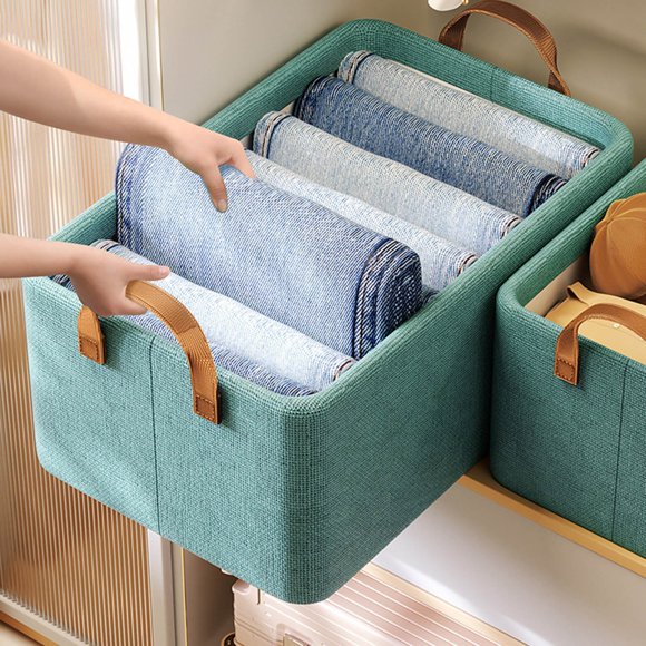 Steel Frame Storage Organizer Portable Home Textile Solution with Reinforced Fabric and Metal Frame for Efficient Closet Management