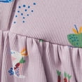 thumbnail image 6 of Esaierr Kids Baby Summer Dresses for Girls,2-8Y Little Girls Short Sleeve Dresses Casual Cotton Summer Kids Dress, 6 of 8