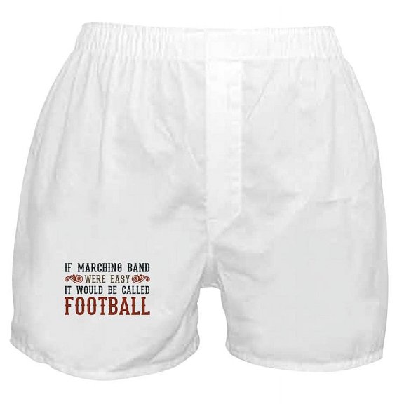 CafePress - If Marching Band Were Easy Boxer Shorts - Men's Novelty Boxer Shorts