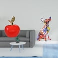 thumbnail image 2 of Estatua,Escultura de fruta artificial,estatua y artesanía,Figura decorativa,Estatua de perro coleccionable,decoración de grafiti artesanal,Escultura de perro para decoración del hogar,mesa, 2 of 8