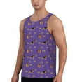 thumbnail image 2 of Gukieu German Shepherd Dog Print Men's Quick Dry Fitness Vest, Round Neck Sleeveless Fitness Bodybuilding Top-XX-Large, 2 of 7