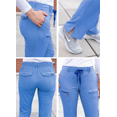 thumbnail image 4 of Adar Pro Heather Blouses Médicales pour Femmes - Coupe Ajustée, Pantalons de Blouse Fuselés, 4 of 7