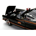 thumbnail image 4 of 1:18 Scale Vehicle & 3" Batman & Robin Collectible Figurine 100% Metal, Black, 4 of 11