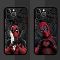 thumbnail image 2 of Marvel Deadpool Hard PC funda mate de lujo para iPhone 16 15 XR X 14 16 Plus XS Max 13 Mini 15 16 Pro Max 12 11 Pro 12 Pro, 2 of 5