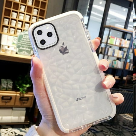 2019 new Luxury Diamond Transparent Soft TPU Phone Case for iPhone 11 Pro bling back