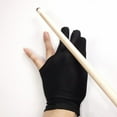 thumbnail image 6 of Leaveforme Spandex Snooker Billiard Cue Glove Pool Left Hand Open Three Finger Accessory, 6 of 7
