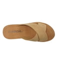 thumbnail image 5 of SODA LUCY ~ Women Open Toe Flatform Platform Crisscross Band Upper Fashion Slide Sandals, 5 of 5