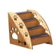 thumbnail image 1 of Escaleras de madera para mascotas perfecl rampa antideslizante para perros 4 pisos, 1 of 8