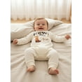 thumbnail image 3 of BemeyourBBs Newborn Cowboy Outfit Baby Boy Western Romper Boots Cowboy Hat Print Long Sleeve Infant Boy Jumpsuit Spring Fall Winter Clothes, 3 of 9