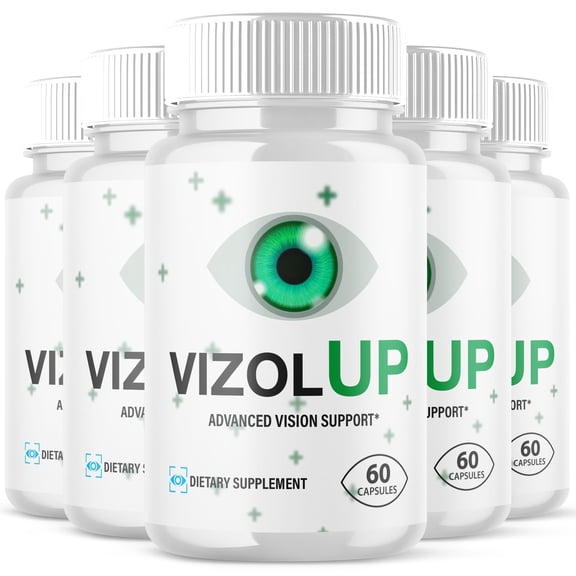Vizol Up Vision Care Pills Advanced Formula Eye Health Supplement VizolUp 300 Capsules