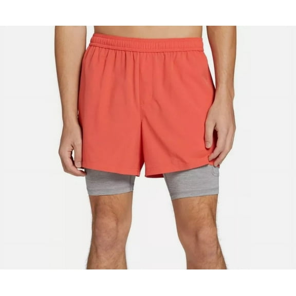 DSG Men's 2-in-1 Agility Shorts - Size XL