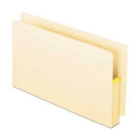Pendaflex Manila Drop Front Shelf File Pockets, 3.5" Expansion, 25 Sections, Legal Size, Manila, 25/Box (22812)