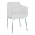 thumbnail image 2 of Milan Fauteuils Club Danah avec Dossier Pivotant à Mémoire, Blancs (Ensemble de 2), 2 of 9