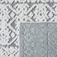 thumbnail image 6 of SAFAVIEH Cabana Allycia Ivory/Grey 2'2"X9' Runner Indoor/Outdoor Area Rug Ivory/Grey, 8' x 10', 6 of 9