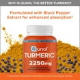thumbnail image 6 of Qunol Turmeric Curcumin with Black Pepper, 2250mg Turmeric Extract with 95% Curcuminoids, 150ct, 6 of 11