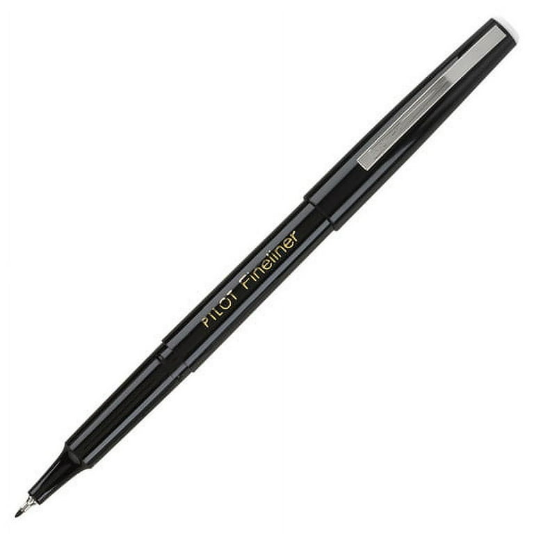 Pilot Fineliner Markers - Fine Pen Point - 0.7 mm Pen Point Size - Black - Black Barrel - Acrylic Fiber Tip - 1 Each Pilot Fineliner Markers - Fine Pen Point - 0.7 mm Pen Point Size - Black - Black Barrel - Acrylic Fiber Tip - 1 Each