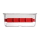 thumbnail image 4 of Soporte para rollos de papel higiénico, estante para servilletas y papel, organizador de cocina, montado en la pared rojo, 4 of 8