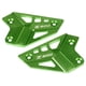 thumbnail image 1 of 2 piezas de protectores de estribos de aleación de aluminio para el talón trasero, protectores de reposapiés para Verde, 1 of 4