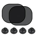 thumbnail image 1 of 2pcs Car Sun Sun Car Rear Sun Car Baby Sun Car Side Window Car Suitable For Most 99% Cars 44 X 36 Cm (black), 1 of 6