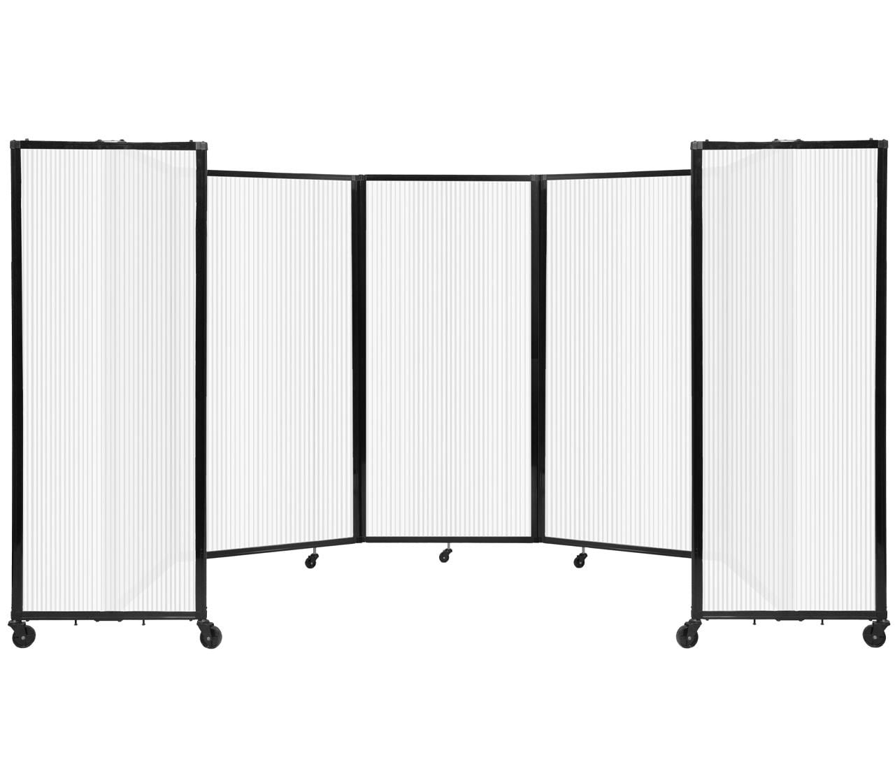 Versare Polycarbonate Room Divider 360 Portable Wall Partition