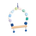thumbnail image 1 of MERIGLARE Bird Cage Perch Stand Parrot Cage Perch Hanging Swing for Cockatiels Parrots Blue Style A, 1 of 9