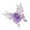 Purple, variant on Chamoist Butterfly Hair Clips,Premium Large Hairpin Disc Hairpin Rear Brain Spoon Clip Children's Hair Accessories