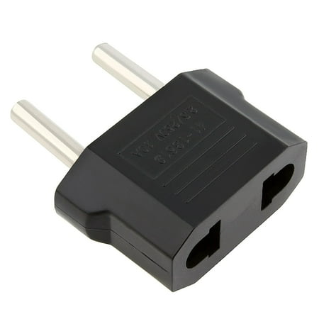 Insten Travel Adapter Charger AU/US to EU Plug Adapter, Black