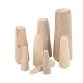 thumbnail image 4 of Tapones De Madera Blanda, Cónicos, Un Juego De 10 Tapones De Madera De Emergencia A Través Del Casco, Duraderos Para Yate, Barco, Marino, 4 of 7