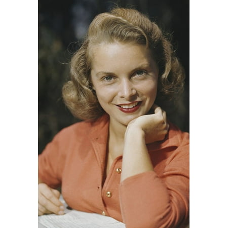 Janet Leigh rare 1940's color portrait 24x36 Poster - Walmart.com