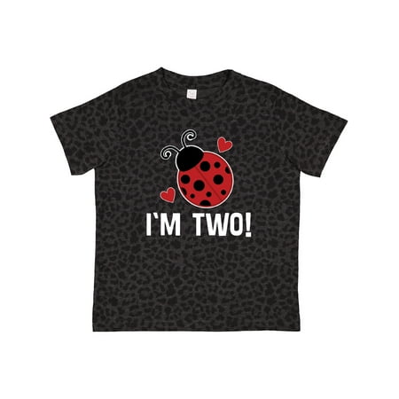 

Inktastic 2nd Birthday 2 Year Old Ladybug Gift Toddler Toddler Girl T-Shirt