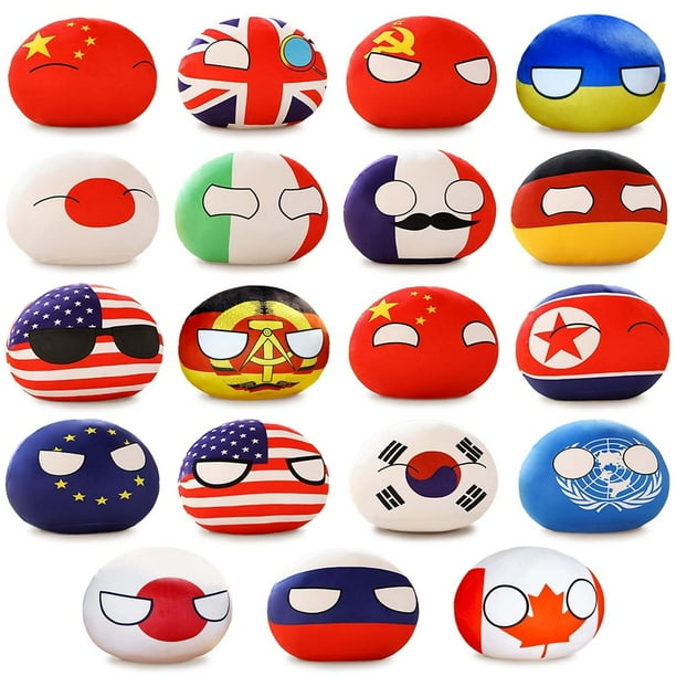 Peluche Idyllicallyser Country Balls, 10 cm, 19 unidades, regalo para niños