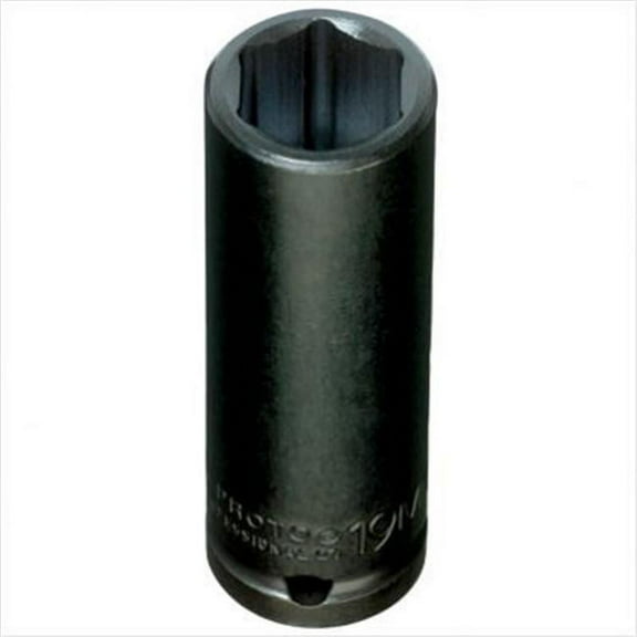 Proto Torqueplus Metric Deep Impact Socket, 1/2" Dr, 14mm, 6 Pt, EA (577-7314M)