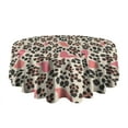 thumbnail image 3 of Design Pattern Round Tablecloth 60 Inch – Waterproof Polyester Table Cover with Full Print Design, Wrinkle Resistant & Washable for Kitchen Dining Party Decor, 3 of 6