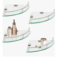 thumbnail image 1 of Set 4 Repisas Esquineras Baño color transparente, 1 of 4