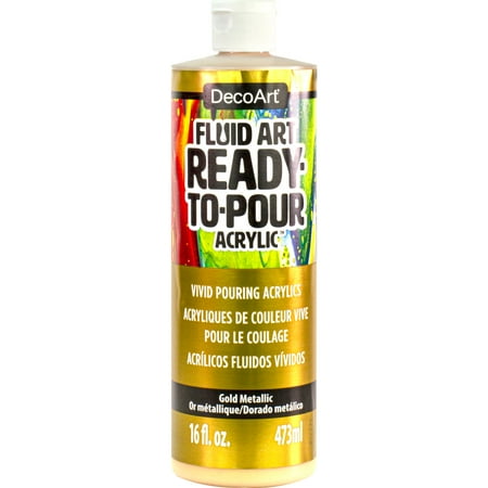 UPC: 0766218138323 | DecoArt® Fluid Art Ready-To-Pour Acrylic™ Paint 16oz.